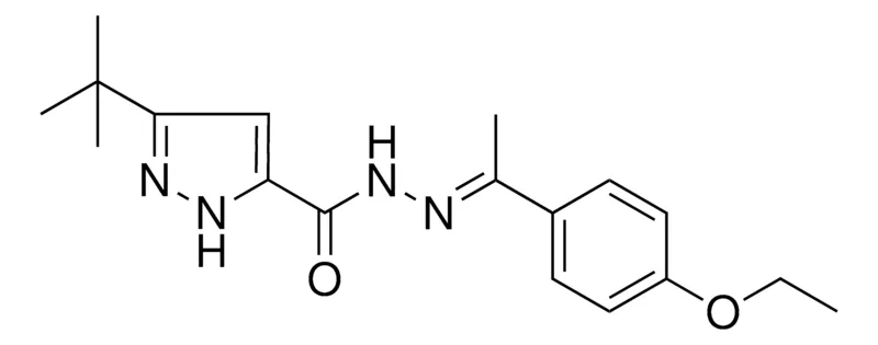Sigma-Aldrich 5-TERT-BUTYL-2H-PYRAZOLE-3-CARBOXYLIC ACID (1-(4-ETHOXY-PH)-ETHYLIDENE)HYDRAZIDE,AldrichCPR