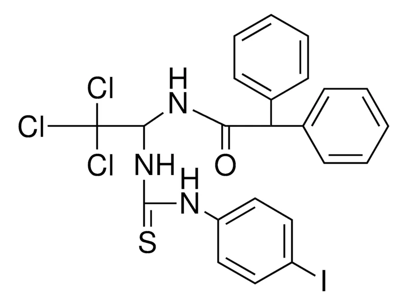 Sigma-Aldrich 2,2-DIPHENYL-N-(2,2,2-TRICHLORO-1-(3-(4-I-PHENYL)-THIOUREIDO)-ETHYL)-ACETAMIDE,AldrichCPR
