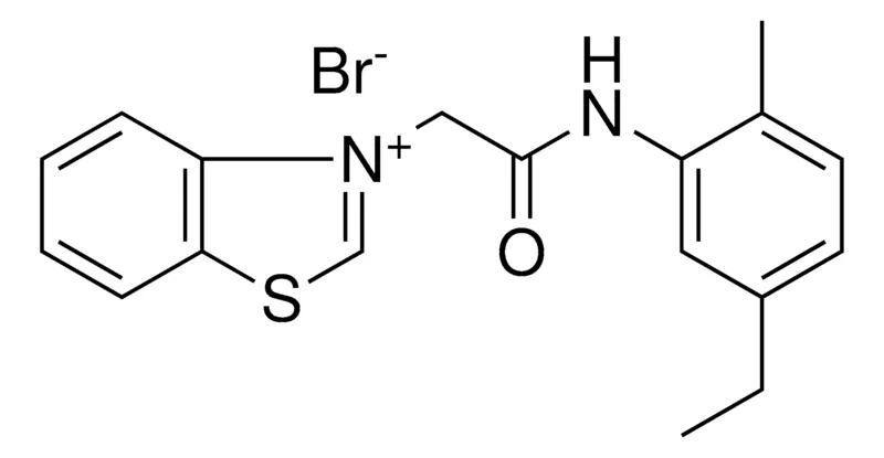 Sigma-Aldrich 3-((5-ETHYL-2-METHYL-PHENYLCARBAMOYL)-METHYL)-BENZOTHIAZOL-3-IUM, BROMIDE,AldrichCPR