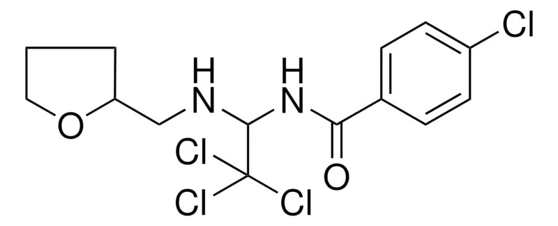 Sigma-Aldrich 4-CL-N-(2,2,2-TRICHLORO-1-((TETRAHYDRO-FURAN-2-YLMETHYL)-AMINO)-ETHYL)-BENZAMIDE,AldrichCPR