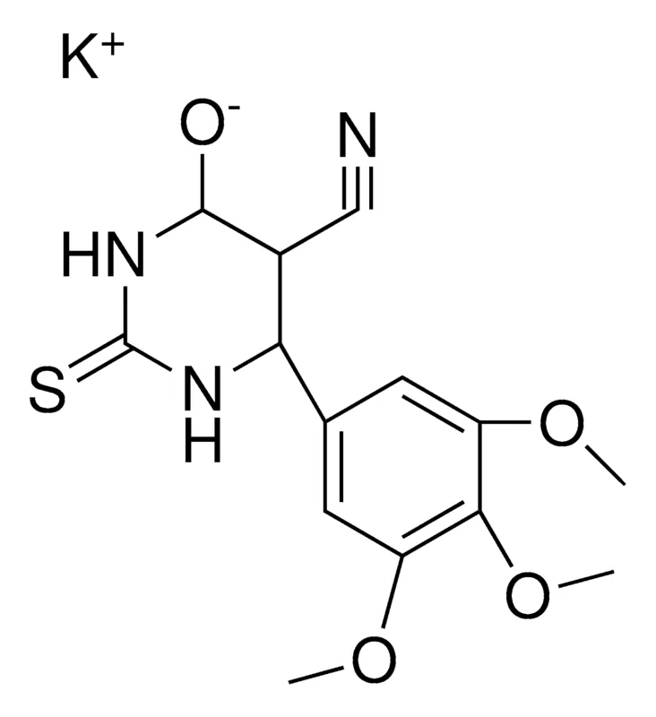 Sigma-Aldrich 5-CYANO-4-HYDROXY-3,4,5,6-4H-6(345TRIMETHOXYPHENYL)2(1H)PYRIMIDINETHIONE K SALT,AldrichCPR