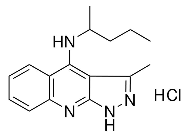 Sigma-Aldrich N-(1-METHYLBUTYL)-N-(3-METHYL-1H-PYRAZOLO(3,4-B)QUINOLIN-4-YL)AMINE HCL,AldrichCPR