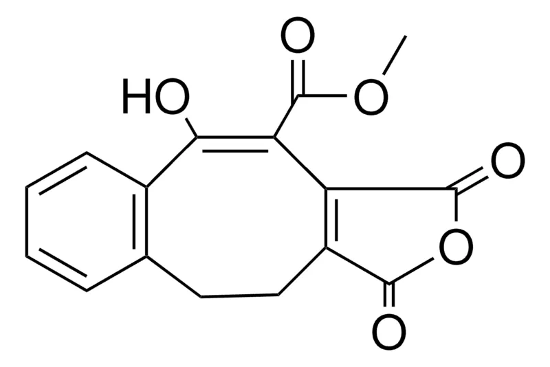Sigma-Aldrich 5-HO-1,3-DIOXO-2-OXA-BENZO(A)CYCLOPENTA(E)CYCLOOCTENE-4-CARBOXYLIC ACID ME ESTER,AldrichCPR