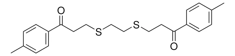 Sigma-Aldrich 1-(4-METHYL-PH)-3-((2-((3-(4-METHYLPHENYL)-3-OXOPROPYL)THIO)ET)THIO)-1-PROPANONE,AldrichCPR