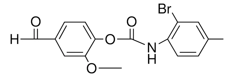 Sigma-Aldrich 4-FORMYL-2-METHOXYPHENYL N-(2-BROMO-4-METHYLPHENYL)CARBAMATE,AldrichCPR