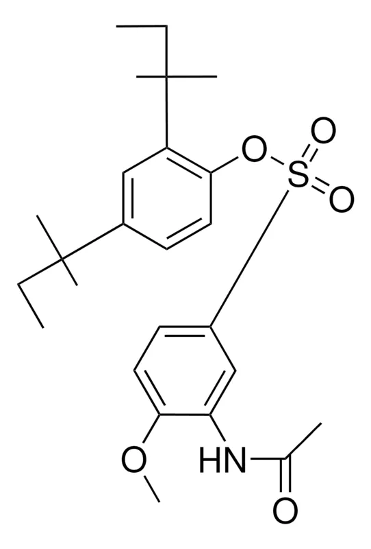 Sigma-Aldrich 2,4-DI(TERT-PENTYL)PHENYL 3-ACETAMIDO-4-METHOXYBENZENE SULFONATE,AldrichCPR
