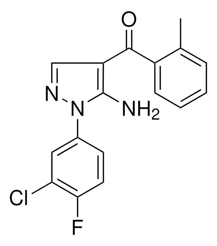 Sigma-Aldrich (5-AMINO-1-(3-CHLORO-4-FLUOROPHENYL)-1H-PYRAZOL-4-YL)(2-METHYLPHENYL)METHANONE,AldrichCPR