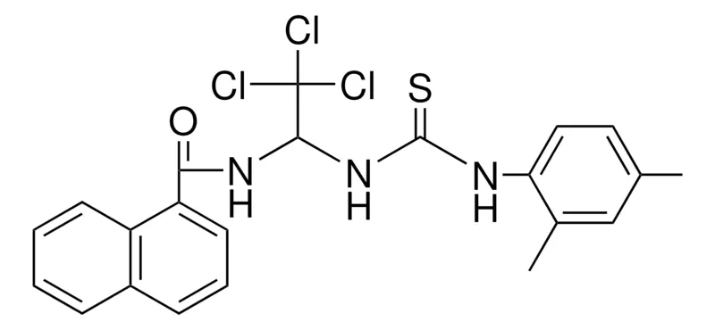 Sigma-Aldrich NAPHTHALENE-CARBOXYLIC ACID (TRICHLORO-1-(3-(2,4-DI-ME-PH)-THIOUREIDO)-ET)-AMIDE，AldrichCPR
