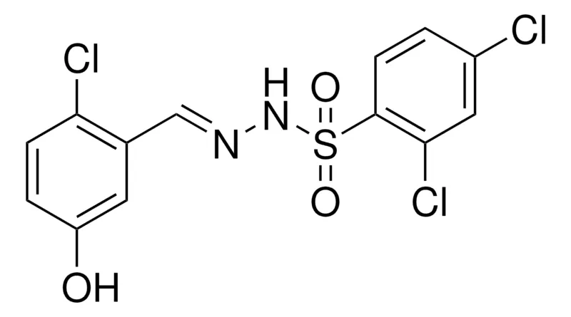 Sigma-Aldrich 2,4-DICHLORO-N'-(2-CHLORO-5-HYDROXYBENZYLIDENE)BENZENESULFONOHYDRAZIDE,AldrichCPR