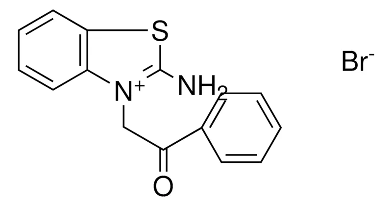 Sigma-Aldrich 2-AMINO-3-(2-OXO-2-PHENYL-ETHYL)-BENZOTHIAZOL-3-IUM, BROMIDE,AldrichCPR