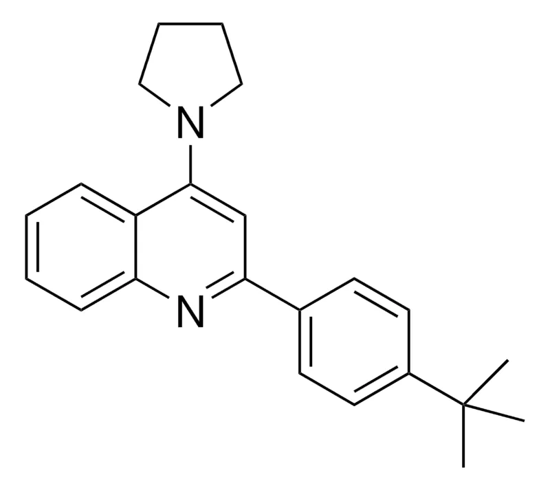 Sigma-Aldrich 2-(4-TERT-BUTYLPHENYL)-4-(1-PYRROLIDINYL)QUINOLINE,AldrichCPR