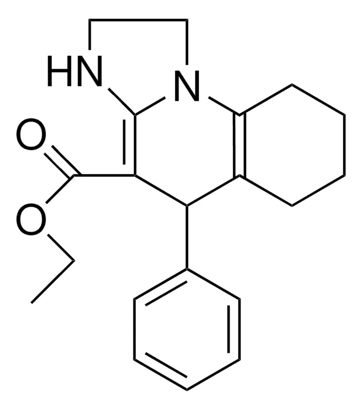 Sigma-Aldrich ETHYL 1,2,3,5,6,7,8,9-OCTAHYDRO-5-PHENYLIMIDAZO(1,2-A)QUINOLINE-4-CARBOXYLATE,AldrichCPR