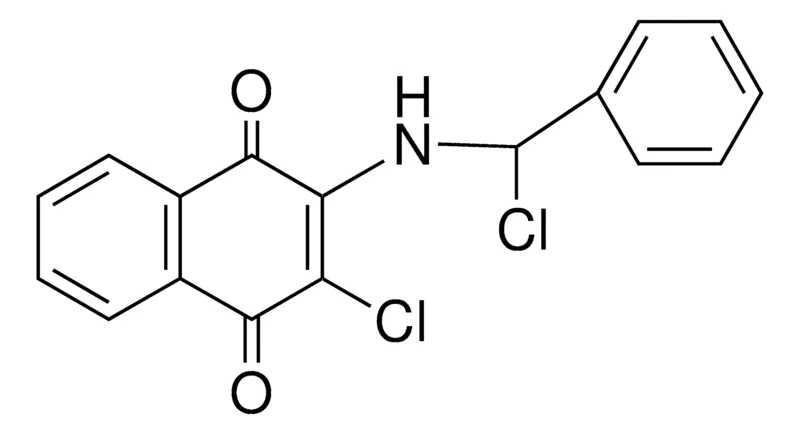 Sigma-Aldrich 2-CHLORO-3-((CHLORO-PHENYL-METHYL)-AMINO)-(1,4)NAPHTHOQUINONE，AldrichCPR