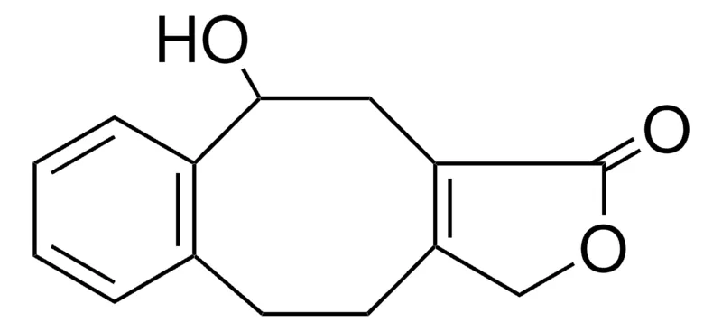 Sigma-Aldrich 10-HYDROXY-4,5,10,11-TETRAHYDRO-3H-2-OXA-BENZO(A)CYCLOPENTA(E)CYCLOOCTEN-1-ONE,AldrichCPR