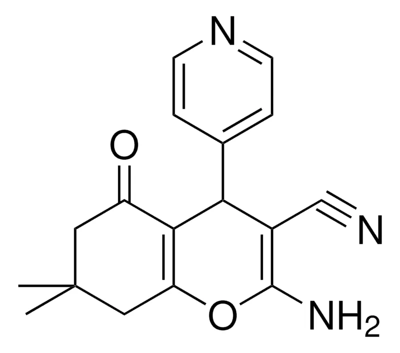Sigma-Aldrich 2-AMINO-7,7-DIMETHYL-5-OXO-4-PYRIDIN-4-YL-5,6,7,8-4H-4H-CHROMENE-3-CARBONITRILE,AldrichCPR