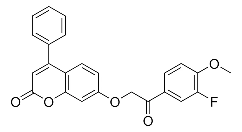 Sigma-Aldrich 7-(2-(3-FLUORO-4-METHOXY-PHENYL)-2-OXO-ETHOXY)-4-PHENYL-CHROMEN-2-ONE,AldrichCPR