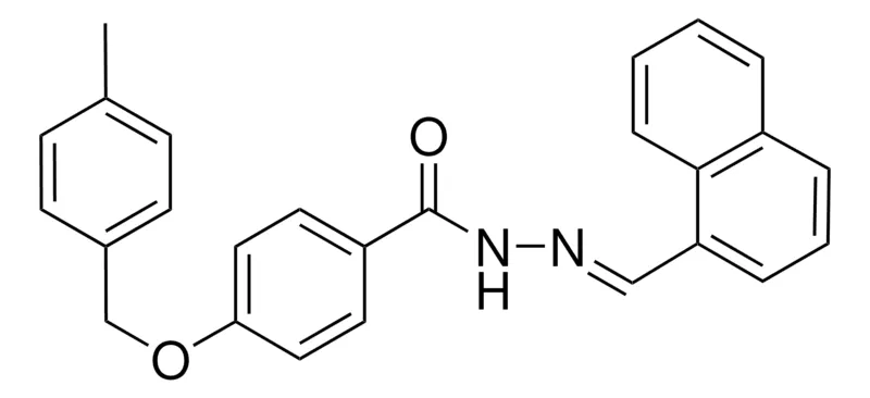 Sigma-Aldrich 4-((4-METHYLBENZYL)OXY)-N'-(1-NAPHTHYLMETHYLENE)BENZOHYDRAZIDE,AldrichCPR