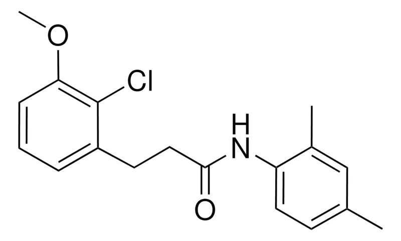Sigma-Aldrich 3-(2-CHLORO-3-METHOXYPHENYL)-N-(2,4-DIMETHYLPHENYL)PROPANAMIDE,AldrichCPR