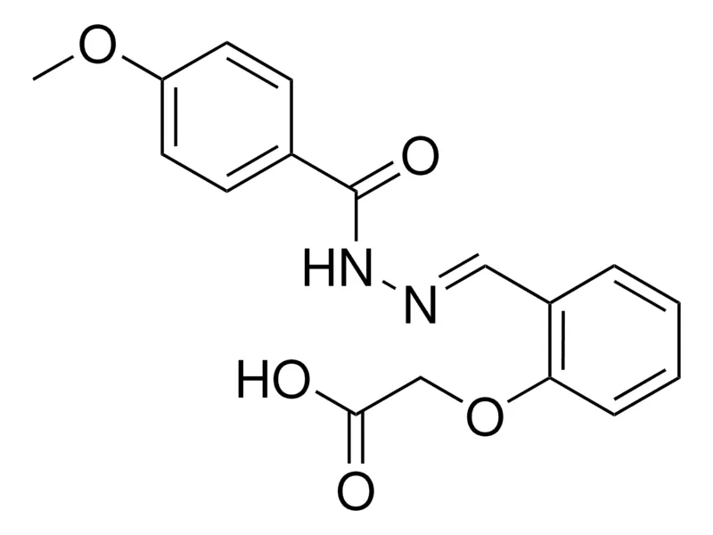 Sigma-Aldrich (2-((4-METHOXY-BENZOYL)-HYDRAZONOMETHYL)-PHENOXY)-ACETIC ACID,AldrichCPR