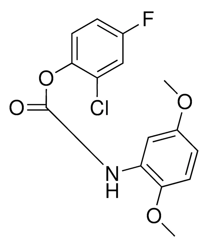 Sigma-Aldrich 2-CHLORO-4-FLUOROPHENYL N-(2,5-DIMETHOXYPHENYL)CARBAMATE,AldrichCPR
