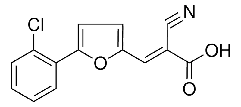Sigma-Aldrich 3-(5-(2-CHLORO-PHENYL)-FURAN-2-YL)-2-CYANO-ACRYLIC ACID,AldrichCPR