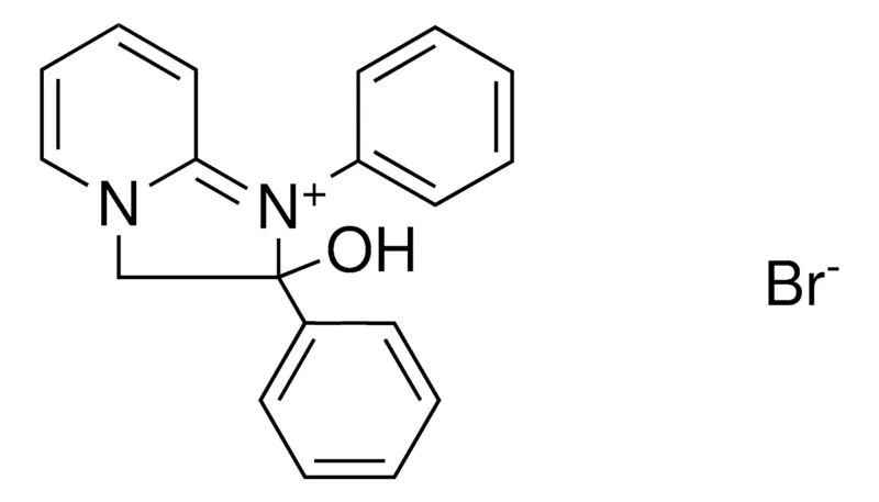 Sigma-Aldrich 2-HYDROXY-1,2-DIPHENYL-2,3-DIHYDRO-IMIDAZO(1,2-A)PYRIDIN-1-IUM, BROMIDE,AldrichCPR
