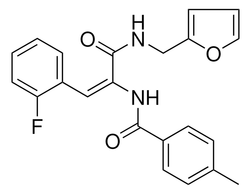 Sigma-Aldrich N-(2-(2-F-PHENYL)-1-((FURAN-2-YLMETHYL)-CARBAMOYL)-VINYL)-4-METHYL-BENZAMIDE，AldrichCPR