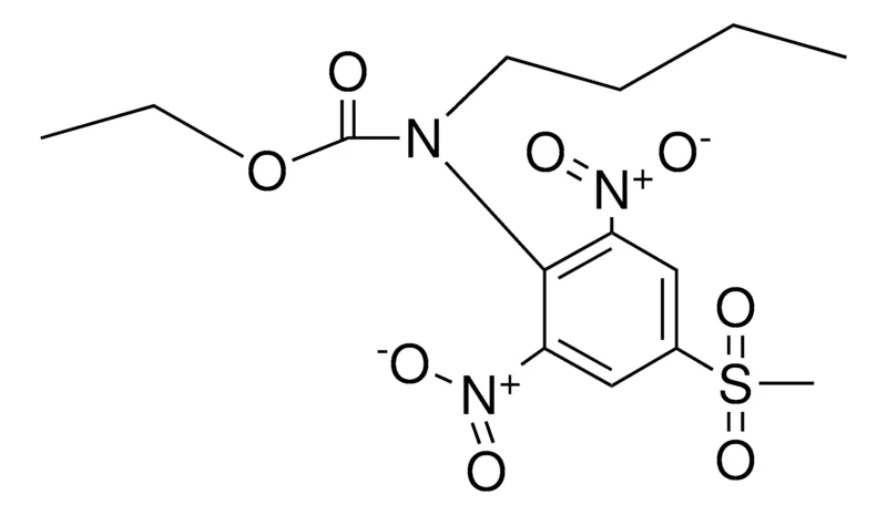 Sigma-Aldrich ETHYL N-BUTYL-N-(2,6-DINITRO-4-(METHYLSULFONYL)PHENYL)CARBAMATE，AldrichCPR