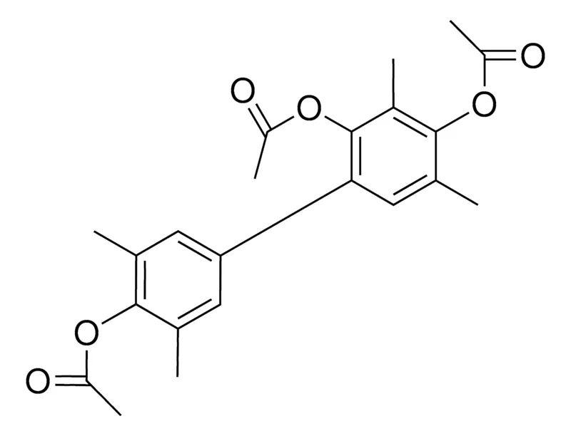 Sigma-Aldrich 3,3',5,5'-TETRAMETHYL-2,4,4'-TRIACETOXYBIPHENYL,AldrichCPR