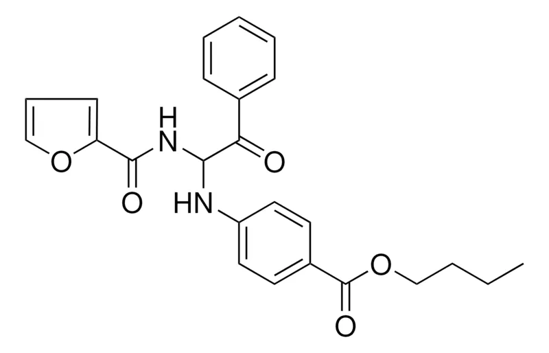 Sigma-Aldrich 4-(1-((FURAN-2-CARBONYL)-AMINO)-2-OXO-2-PH-ETHYLAMINO)-BENZOIC ACID BUTYL ESTER,AldrichCPR