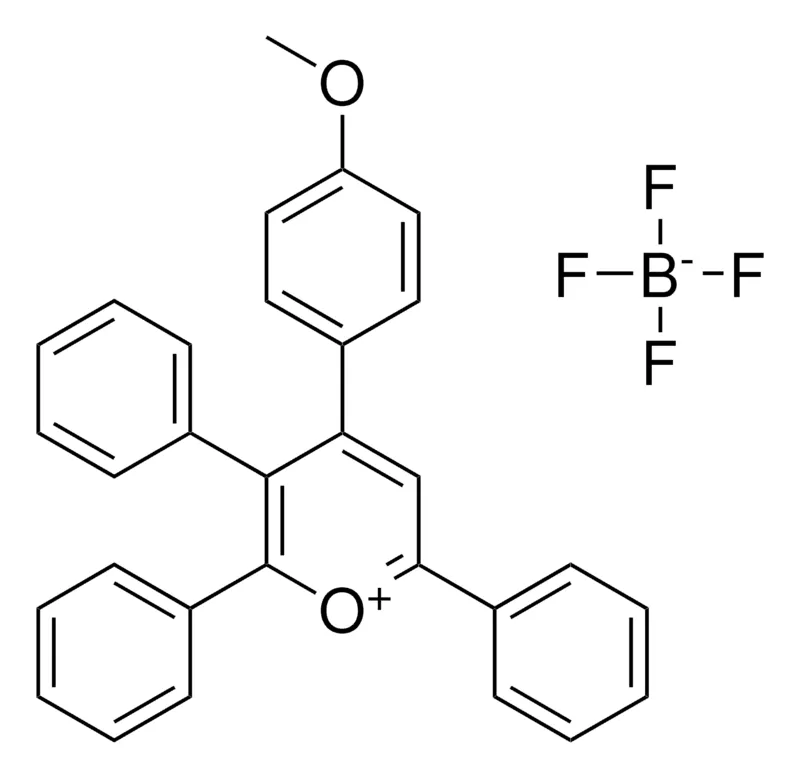 Sigma-Aldrich 4-(4-METHOXY-PHENYL)-2,3,6-TRIPHENYL-PYRANYLIUM, TETRAFLUORO BORATE,AldrichCPR