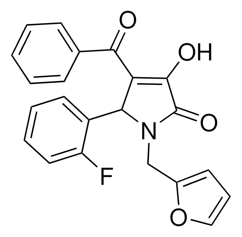 Sigma-Aldrich 4-BENZOYL-5-(2-F-PH)-1-(2-FURYLMETHYL)-3-HYDROXY-1,5-DIHYDRO-2H-PYRROL-2-ONE,AldrichCPR