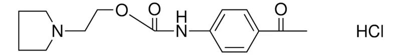 Sigma-Aldrich (4-AC-PH)-CARBAMIC ACID 2-PYRROLIDIN-1-YL-ET ESTER, HYDROCHLORIDE,AldrichCPR