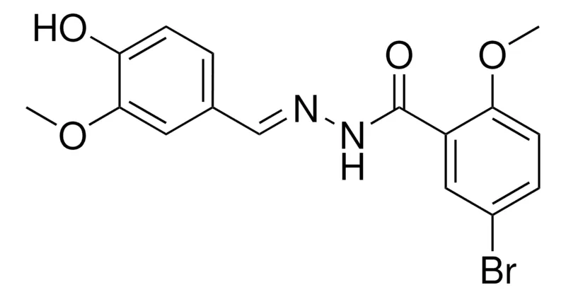 Sigma-Aldrich 5-BROMO-N'-(4-HYDROXY-3-METHOXYBENZYLIDENE)-2-METHOXYBENZOHYDRAZIDE，AldrichCPR