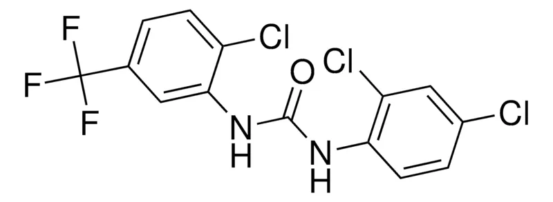 Sigma-Aldrich 1-(2-CHLORO-5-(TRIFLUOROMETHYL)PHENYL)-3-(2,4-DICHLOROPHENYL)UREA,AldrichCPR