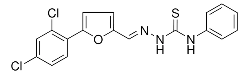 Sigma-Aldrich 5-(2,4-DICHLOROPHENYL)-2-FURALDEHYDE N-PHENYLTHIOSEMICARBAZONE,AldrichCPR