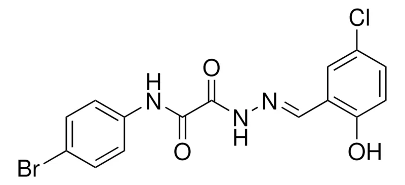 Sigma-Aldrich N-(4-BROMOPHENYL)-2-(2-(5-CHLORO-2-HYDROXYBENZYLIDENE)HYDRAZINO)-2-OXOACETAMIDE,AldrichCPR