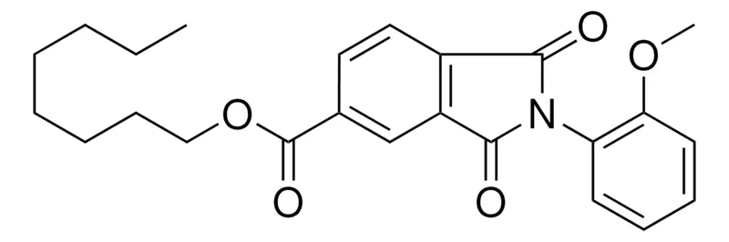 Sigma-Aldrich 2-(2-MEO-PH)-1,3-DIOXO-2,3-DIHYDRO-1H-ISOINDOLE-5-CARBOXYLIC ACID OCTYL ESTER,AldrichCPR