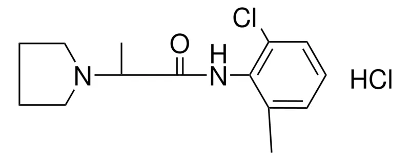 Sigma-Aldrich 6'-CHLORO-ALPHA-METHYL-1-PYRROLIDINE-O-ACETOTOLUIDIDE HYDROCHLORIDE,AldrichCPR