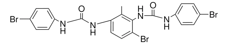 Sigma-Aldrich 1,1'-(2-BROMO-6-METHYLPHENYLENE)BIS(3-(4-BROMOPHENYL)UREA)MIXTURE OF ISOMERS,AldrichCPR