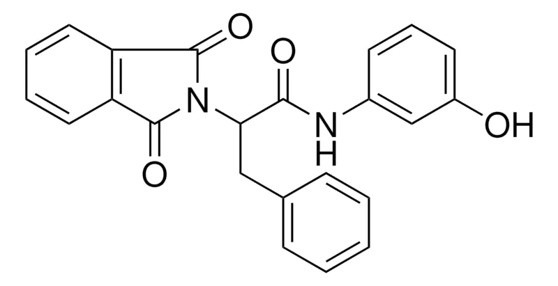 Sigma-Aldrich 2-(1,3-DIOXO-1,3-2H-ISOINDOL-2-YL)-N-(3-HYDROXY-PHENYL)-3-PHENYL-PROPIONAMIDE,AldrichCPR