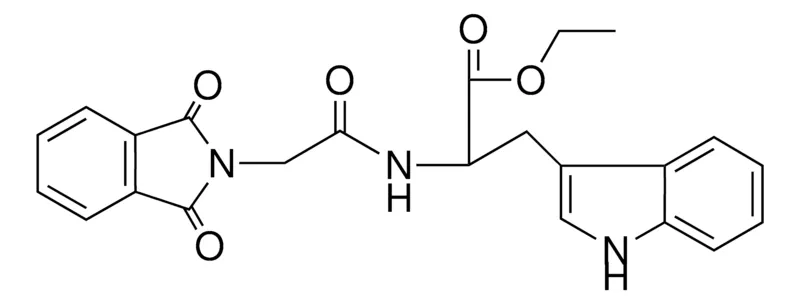 Sigma-Aldrich 2-(2-(1,3-DIOXO-ISOINDOL-YL)-ACETYLAMINO)-3-(INDOL-3-YL)-PROPIONIC ACID ET ESTER,AldrichCPR
