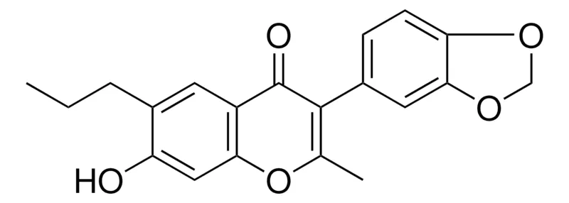 Sigma-Aldrich 3-BENZO(1,3)DIOXOL-5-YL-7-HYDROXY-2-METHYL-6-PROPYL-CHROMEN-4-ONE,AldrichCPR