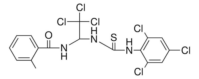 Sigma-Aldrich 2-ME-N-(2,2,2-TRICHLORO-1-(3-(2,4,6-TRICHLORO-PH)-THIOUREIDO)-ETHYL)-BENZAMIDE，AldrichCPR