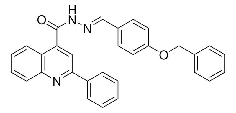 Sigma-Aldrich 2-PHENYL-QUINOLINE-4-CARBOXYLIC ACID (4-BENZYLOXY-BENZYLIDENE)-HYDRAZIDE,AldrichCPR