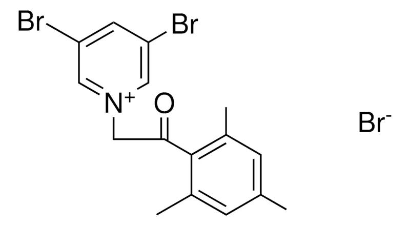 Sigma-Aldrich 3,5-DIBROMO-1-(2-OXO-2-(2,4,6-TRIMETHYL-PHENYL)-ETHYL)-PYRIDINIUM, BROMIDE,AldrichCPR