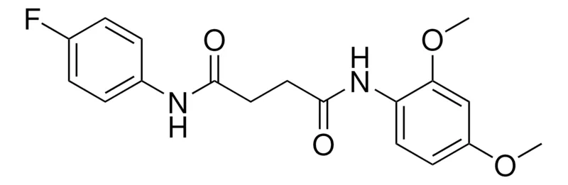 Sigma-Aldrich N-(2,4-DIMETHOXY-PHENYL)-N'-(4-FLUORO-PHENYL)-SUCCINAMIDE,AldrichCPR