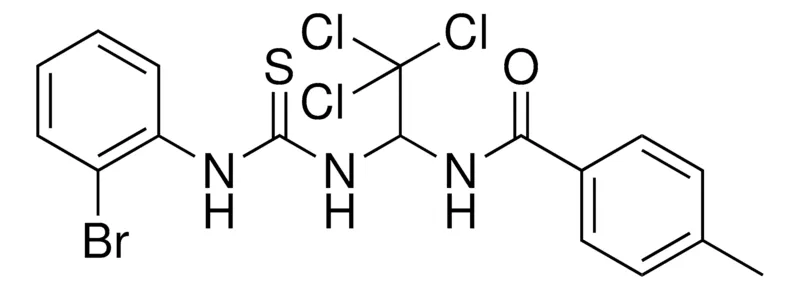 Sigma-Aldrich N-(1-(3-(2-BROMO-PHENYL)-THIOUREIDO)-2,2,2-TRICHLORO-ETHYL)-4-METHYL-BENZAMIDE,AldrichCPR