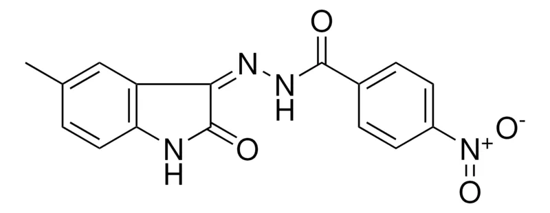 Sigma-Aldrich 4-NITRO-BENZOIC ACID (5-METHYL-2-OXO-1,2-DIHYDRO-INDOL-3-YLIDENE)-HYDRAZIDE,AldrichCPR