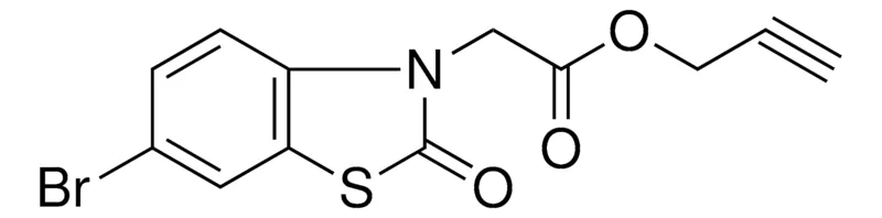 Sigma-Aldrich 2-PROPYNYL (6-BROMO-2-OXO-1,3-BENZOTHIAZOL-3(2H)-YL)ACETATE,AldrichCPR